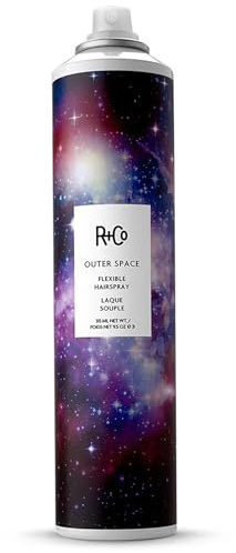 R+Co Outer Space Light Hair Spray | Unscented | Flexible Hold | Builds Volume | 9.5oz