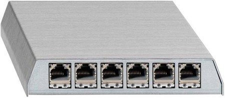 Rutenbeck AP-Patchpanel Cat.6A iso 6-Fach, 23610106