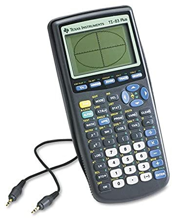 Texas Instruments TI-83 Plus Programmierbarer Grafikrechner (Verpackung und Farben können variieren)