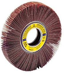 Klingspor 12110 Ruedas Abrasivas de Láminas, SM 611, 165 mm x 50 mm x 43.1 mm, 120 Grano