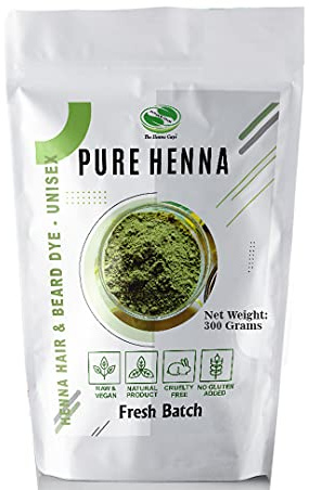 300 Grams - 100% Pure Henna Powder For Hair Dye - Red Henna Hair Color, Best Red Henna For Hair - The Henna Guys