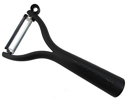 Tupperware Universal Peeler D119 Asparagus Black