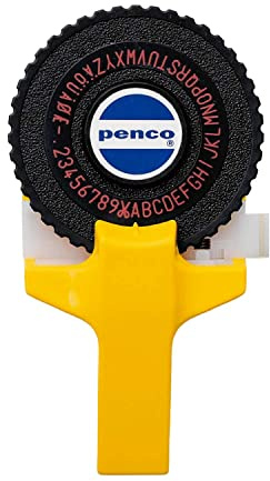 HIGHTIDE Penco Tape Writer [Label Maker]: Tape Writer Label Maker (Yellow)