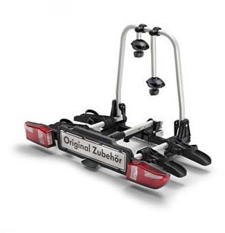 Fahrradträger Anhängekupplung klappbar für 2 Fahrräder, VW Original Zubehör, alle Modelle
