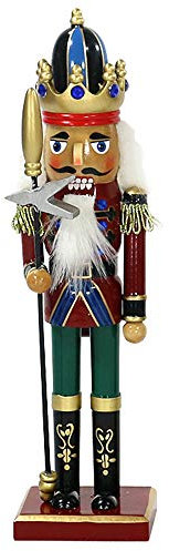 Dekohelden24 Vacker gammal tysk nötknäppare, storlek ca. 25 cm