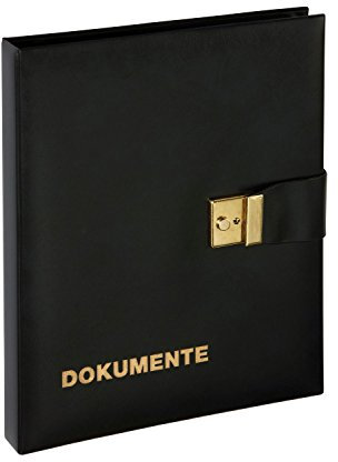 Pagna Dokumentenmappe (Dokumententasche, 4-Ring-Mechanik, 1H) schwarz
