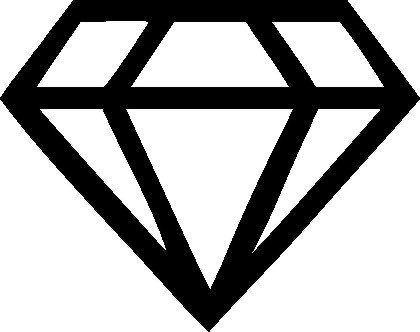 NetSpares Plott Aufkleber Diamant Diamond Edelstein Bling Bling Sticker Tuning Fun
