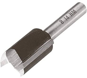 wolfcraft 3902000 Fraise à rainurer HSS T8 mm Diamètre 6 x 16 mm