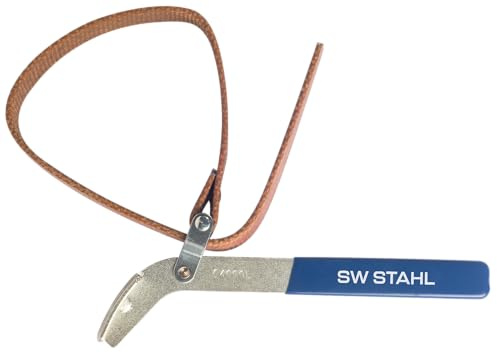 SW-Stahl 04000L Ölfilterbandschlüssel - Universeller Ölfilterschlüssel | Verstellbares Ölfilterband mit 460 mm Länge, ideal für Öldienst und Motor-Reparaturen an PKW und LKW, robustes Werkzeug