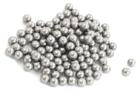 sourcing map 100PCS ersetzen Teile 5mm Durchmesser Fahrräder Stahl Kugellager DE de