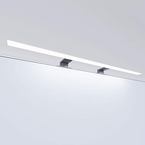 kalb Material für Möbel LED Badleuchte Badlampe Spiegellampe Spiegelleuchte Schranklampe Aufbauleuchte, Länge:800mm, Farbe:tageslichtweiss