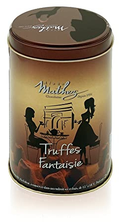 500g Chocolat Mathez Fine French Cocao Powdered Chocolate Truffles Fantaisie