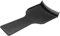 Efalock Cazzuola professionale, nero, confezione da 1 (1 x 1 pezzo)