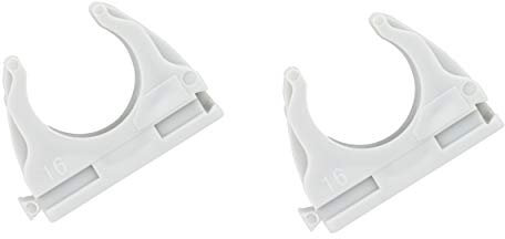 REV Klemmschellen - Rohrschellen 90x EN16 für Isorohre Ø 16 mm, grau