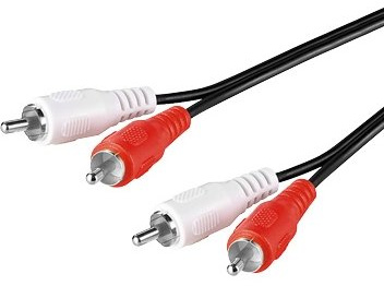Ewent Câble audio stéréo RCA 0,5 m