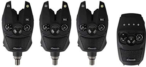 Prologic SNZ Bite Alarm Kit 3+1 - Funkbissanzeiger Set zum Karpfenangeln, Bissanzeiger für Karpfen, Karpfenbissanzeiger