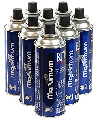 Butangas Uppsättning av 8 MaxSun gaspatroner 227 g MSF1a