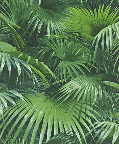 Rasch Tapeten 524901 VliesTapete Rasch Kollektion Crispy Paper, Grün