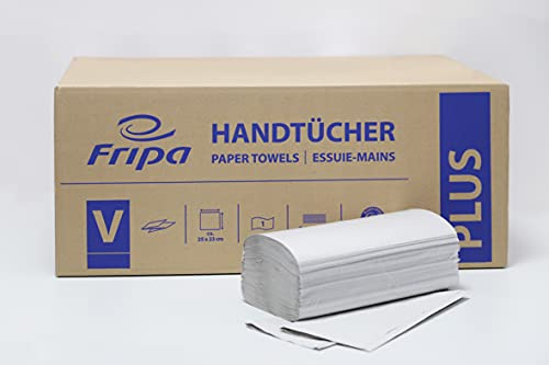 FRIPA 4011103 Falthandtuch 1-l.5000 Stück grau