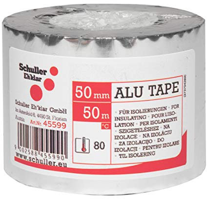 RUBAN ADHESIF ALUMINIUM PP 50mm10M