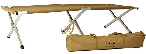 Mil-Tec US Feldbett klappbar Coyote