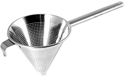 PIAZZA Chinois with Support Hook - Stainless Steel - 18Cm