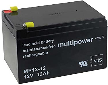 akku-net Ersatzakku für Peg Perego/Notstromversorgung (USV) 12V 12Ah (baugleich 14Ah), 12V, Lead-Acid