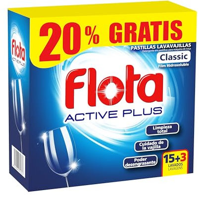 Flota Prodotti per Lavare le Stoviglie - Detersivo per Lavastoviglie - 210 gr
