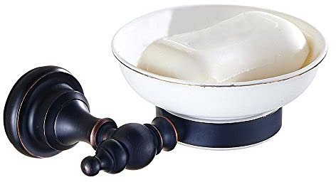 Weare Home Vintage Retro Antik Messing Einzeln Seifennapf Seifenhalter Öl rubbed Bronze Wandmontage Bohren für Badezimmer Dusche Küche Badezimmer Accessoires