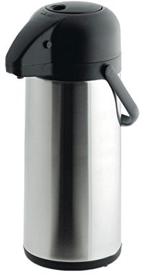 LOUIS TELLIER N5088 Isothermischer Krug mit Pumpe aus Edelstahl 3 L
