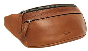 Gusti Gürteltasche Leder Spencer I Bauchtasche Leder Damen & Herren I Hochwertige Hüfttasche Herren & Damen aus Echtleder mit verstellbarem Gurt