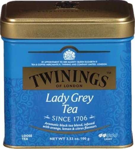 Twinings, Classics, Lady Grey Loose Tea, 3.53 oz (100 g)