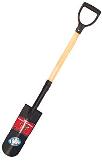 BULLY TOOLS 72535 12 Ga. 14 Drain Spade. American Ash Dgrip Handle.