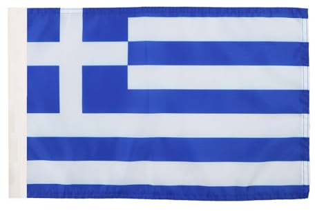 AZ FLAG Flagge Griechenland 45x30 cm Griechische Polyester 100D Hohlsaum