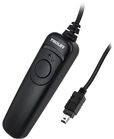 PHOLSY N10 Caméra Déclencheur à Distance Caméra Télécommande Filaire pour Nikon DF, Z7, Z6, Z5, D750, D780, D7500, D7200, D7100, D5600, D5500, D5300, D610, D600, D90, P7700, P7800, P950