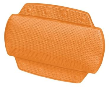 Spirella PVC-Badewannenkissen Alaska 32x23cm Orange