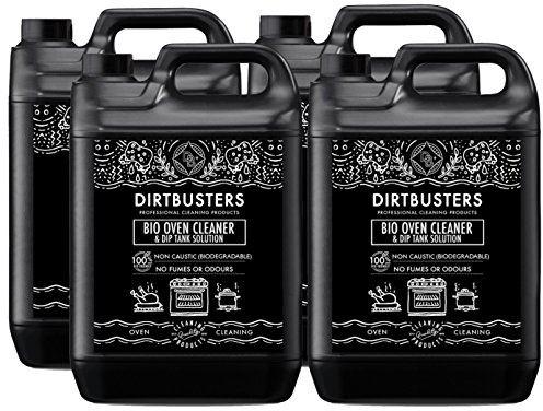 Dirtbusters Bio Oven Cleaner and dip Tank Solution Concentrate 4 X 5 litres Safe and bio degradable