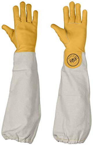 Humble Bee 111 Imkerhandschuhe mit Rindsleder mit Lange Ärmel Handgelenken