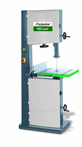 HOLZKRAFT Sega A Nastro Per Legno HBS 400 - Altezza Taglio 305 Mm - Dimensioni Tavola 530x480 Mm