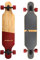 Apollo Longboard Bali Special Edition Komplettboard mit High Speed ABEC Kugellagern, Drop Through Freeride Skaten Cruiser Boards