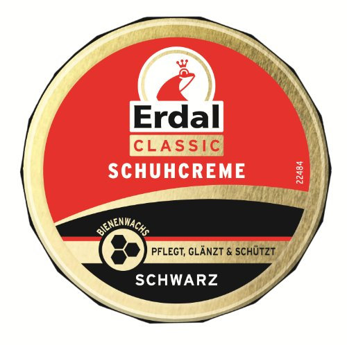 Erdal Dosencreme schwarz, 5er Pack (5 x 75 ml)