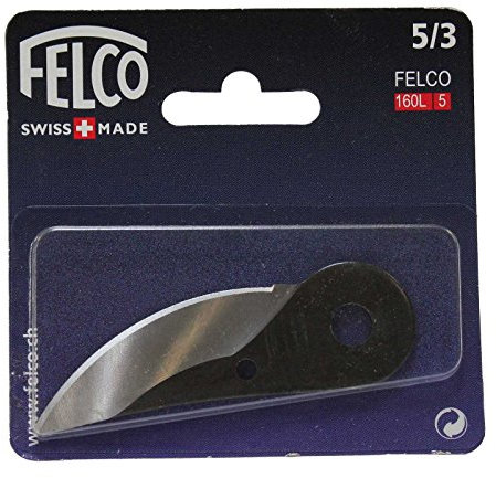FELCO 5/3 Lama di ricambio con rivetti per cesoie da giardino FELCO 5 + FELCO 160L (lama di ricambio affidabile per tagli precisi)