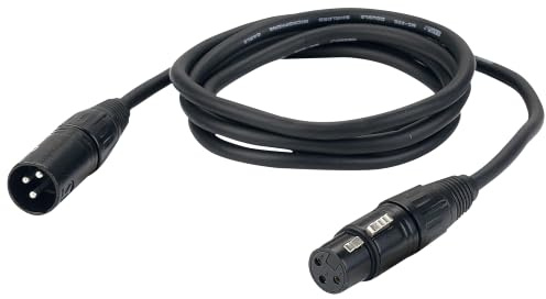 DAP XLR Mikrofon Kabel schwarz 20m