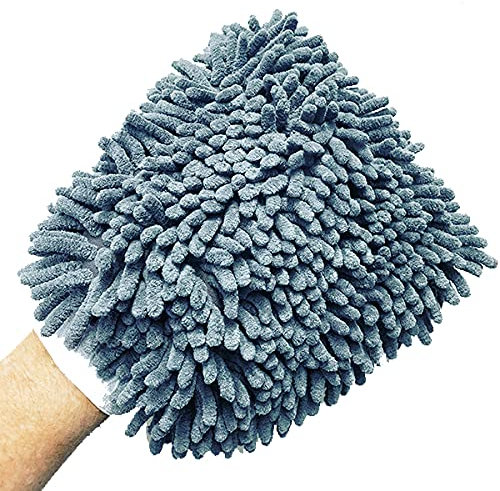 Monza 4x Microfibre Deepile NOODLE Car Wash Mitts