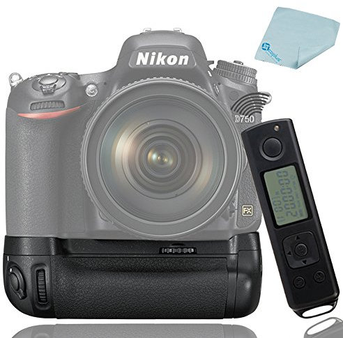 Mcoplus MK-DR750 MB-D16 built-in di controllo Battery grip senza fili 2.4G per EN-EL15 Nikon D750 Digital SLR Camera
