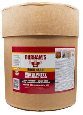 DURHAM'S Rock Hard Water Putty - 25 Lbs Drum