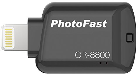 PhotoFast CR8800BK Lecteur de carte mémoire externe Noir