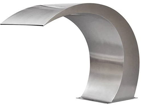 vidaXL Cascata per Giardino in Acciaio Inox 45x30x60 cm Fontana Gioco d'Acqua