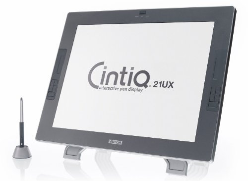 Wacom Cintiq 21 UXGA (1.600 x 1.200 pixels), LCD tableta digitalizadora 5080 líneas por pulgada 432 x 324 mm USB - Tableta gráfica (LCD, Alámbrico, 5080 líneas por pulgada, 432 x 324 mm, USB, 5 mm, 10,2 kg)