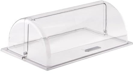 APS 11018 GN 1/1 Transparente Roll-Top Abdeckung weiß 170(H) x 325(W) x 530(L) mm